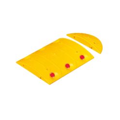   Sebességcsökkentő küszöb (Fekvőrendőr) 4 cm-es végelem, sárga