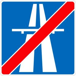 Autópálya vége