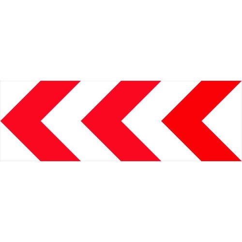 Iránytábla (balra) KRESZ közlekedési tábla