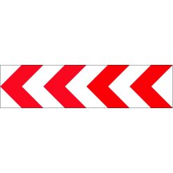 Iránytábla (balra) KRESZ közlekedési tábla