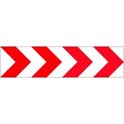 Iránytábla (jobbra) KRESZ közlekedési tábla
