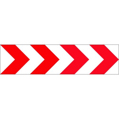 Iránytábla (jobbra) KRESZ közlekedési tábla
