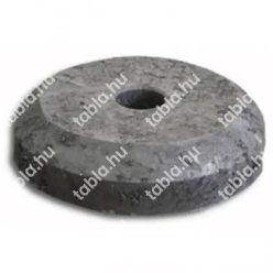 12 kg-os leterhelő talp 60-as csőhöz