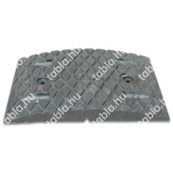 Fekvőrendőr 4 cm-es közelem, fekete
