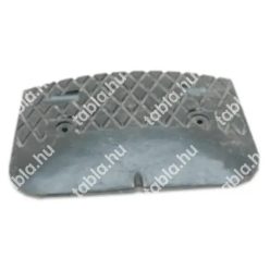 Fekvőrendőr 4 cm-es végelem, fekete