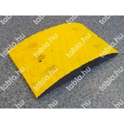 Fekvőrendőr 6 cm-es közelem, sárga