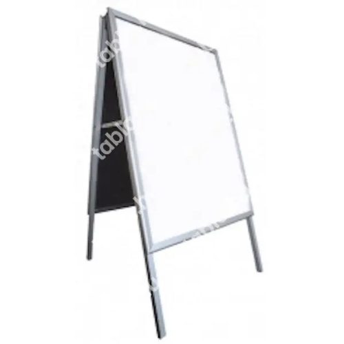 Plakáttartó megállítótábla nyitható előlappal 500x700mm