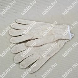 Védőkesztyű (textil, sima) [1db/pár]