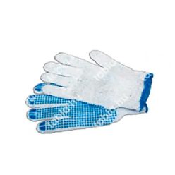 Védőkesztyű (textil, csúszásgátlós) [1db/pár]
