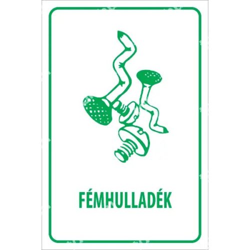 Fémhulladék matrica