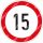 15 km/h matrica