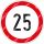 25 km/h matrica