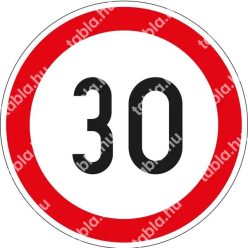 30 km/h matrica