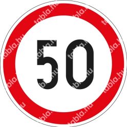 50 km/h matrica