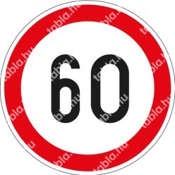 60 km/h matrica