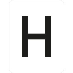 Anyaga 1,5 mm vastagságú horganyzott lemezre kasírozott EGP (1. fóliaosztályú) mikroprizmás fényviss