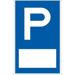 P várakozóhely alaptábla