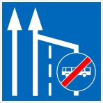 E - Különleges szabályokat jelző táblák